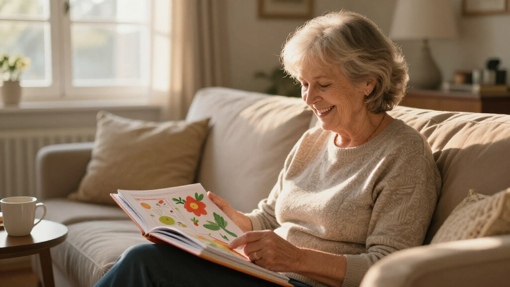 large print senior activity books