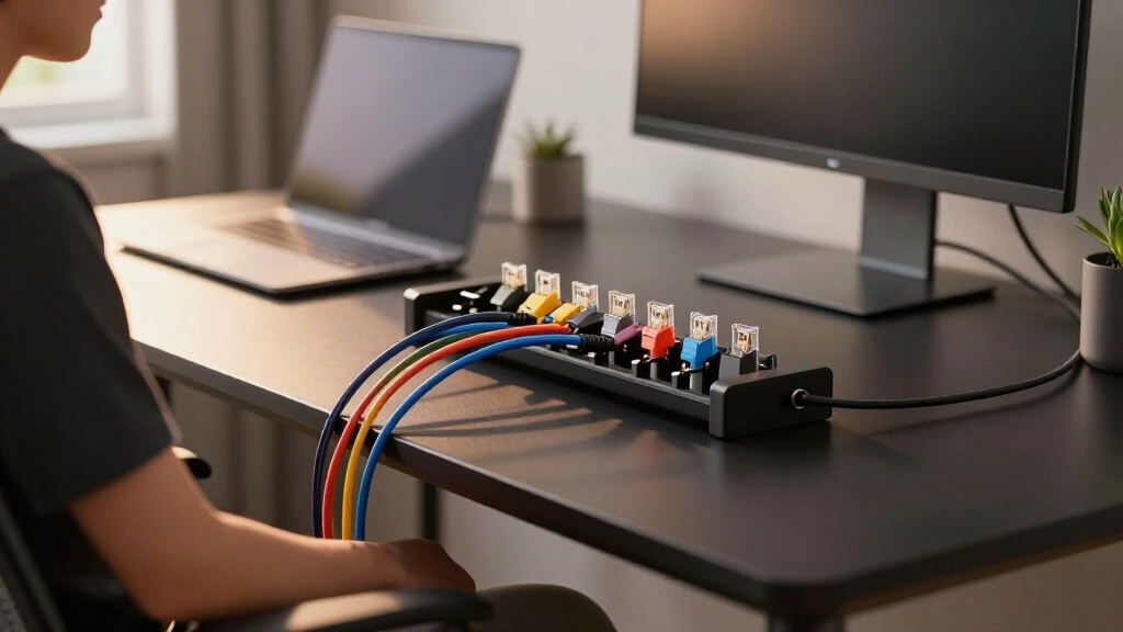 horizontal cable manager