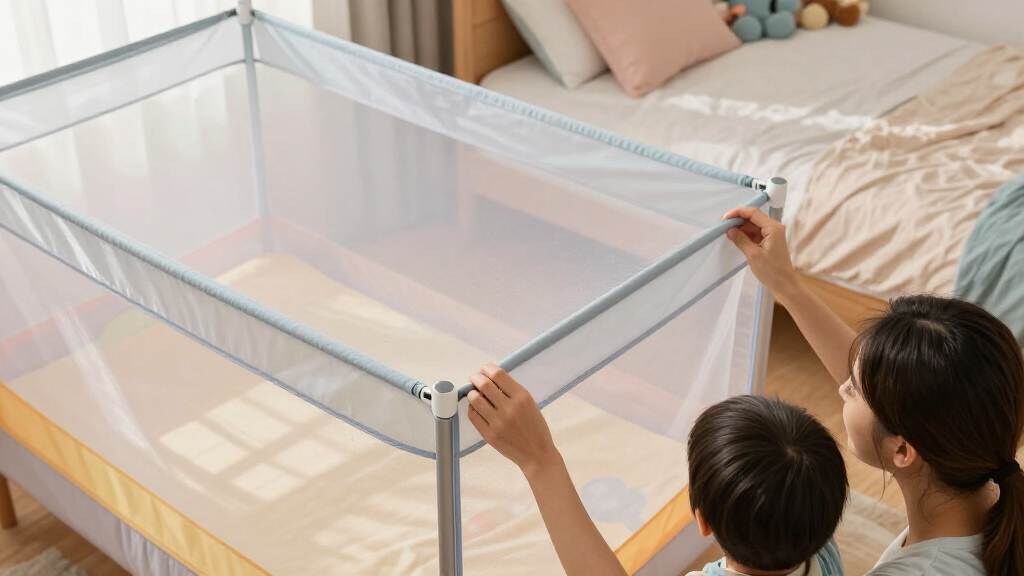 breathable bed tents for kids