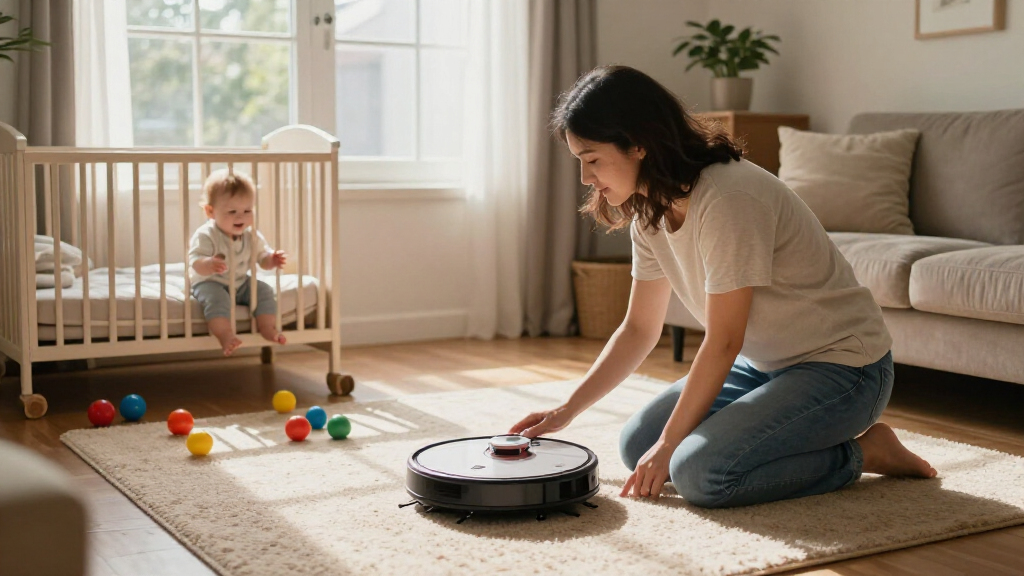 best robot vacuums for homes with babies