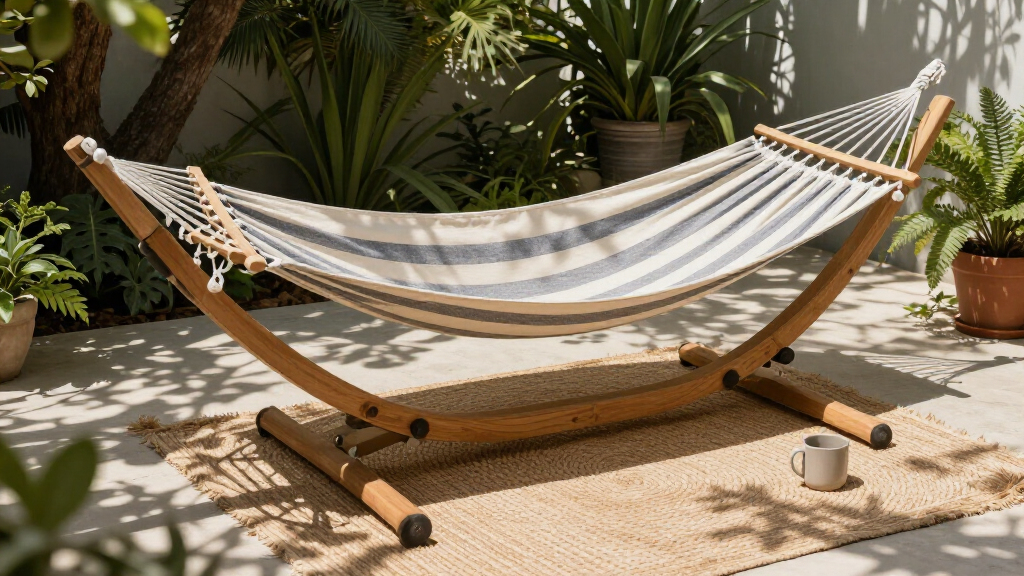 best hammocks with stands for shaded ramadas