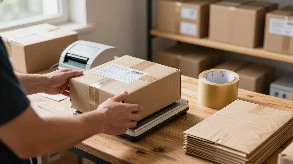 shipping label printer scales