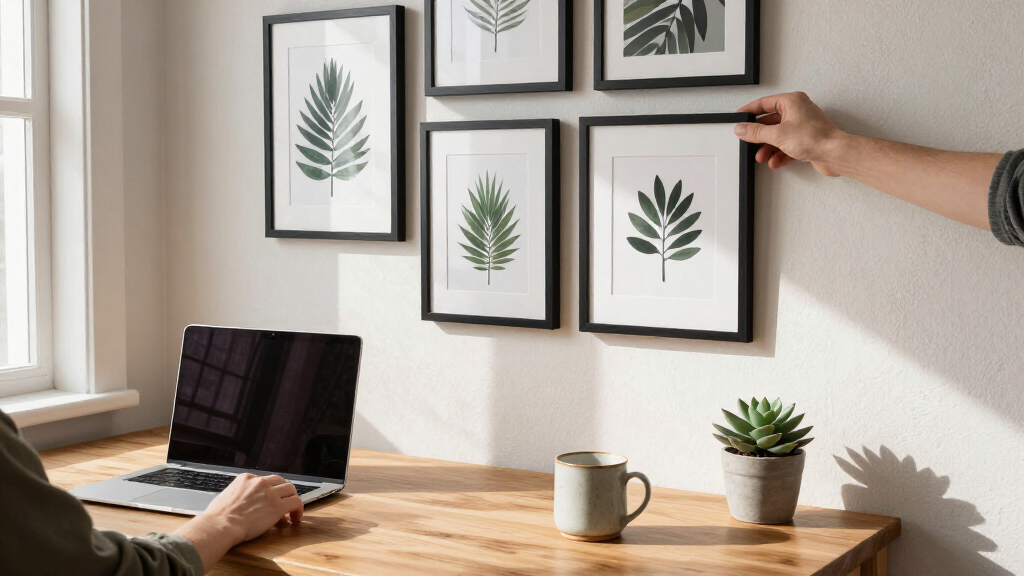 professional gallery wall frame set