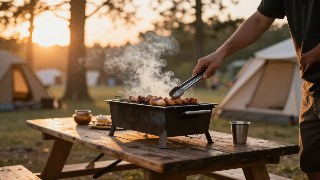 best portable smoker grill for campsite cooking