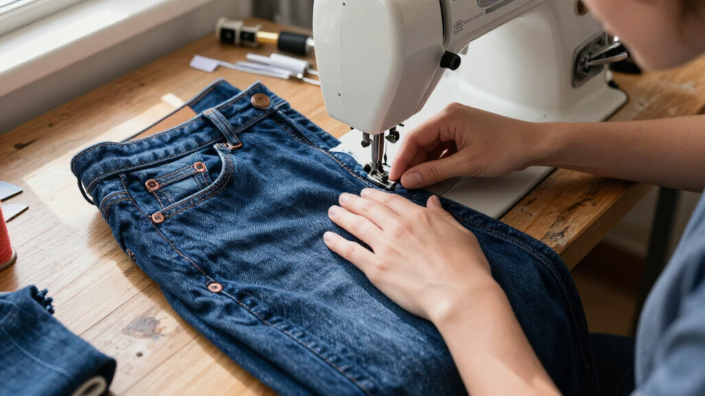best knit denim jeans
