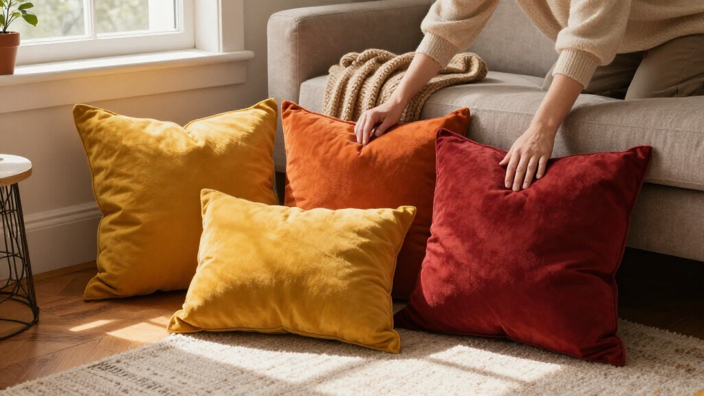 fall decorative throw pillows