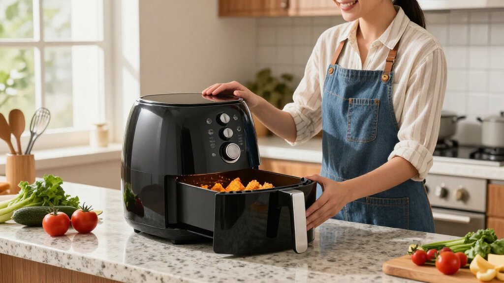 extra large air fryer 10 qt