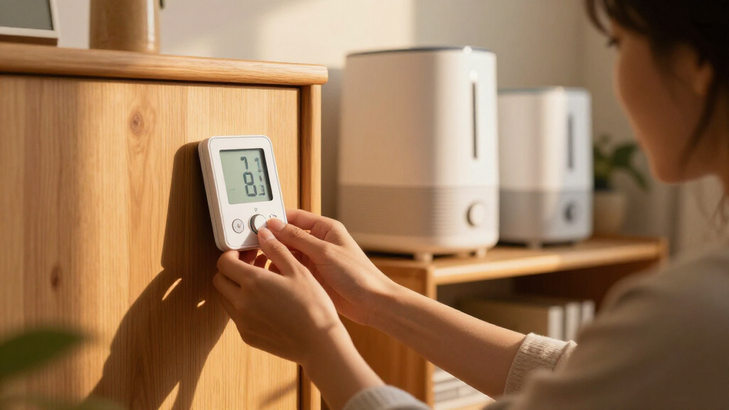 humidity controller for humidifier and dehumidifier