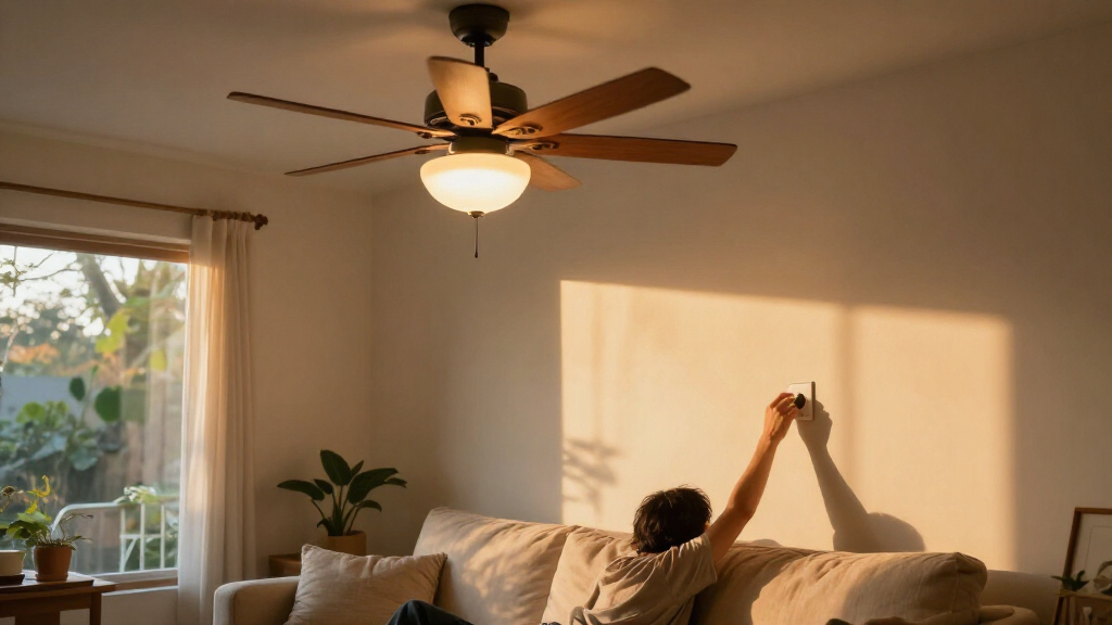 ceiling fans with integrated lights
