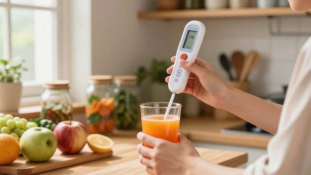 ph meter for juice testing
