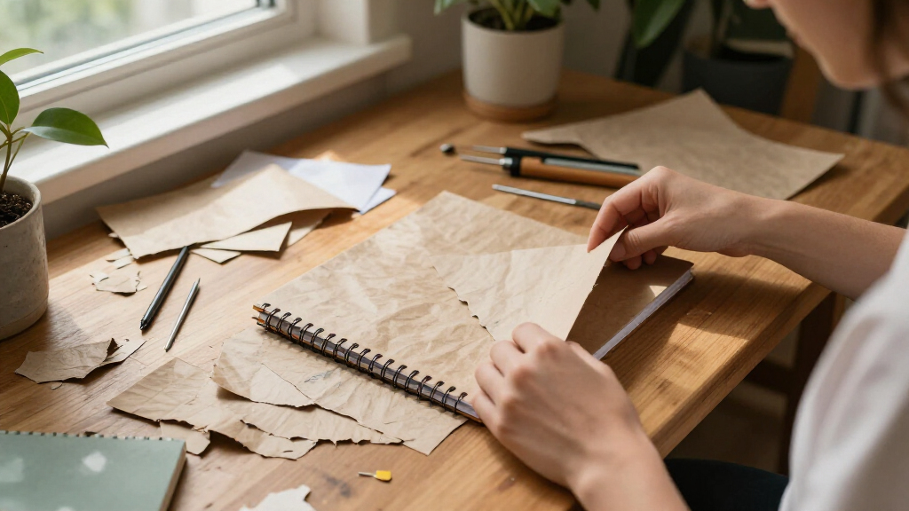 recycledpaper notebooks