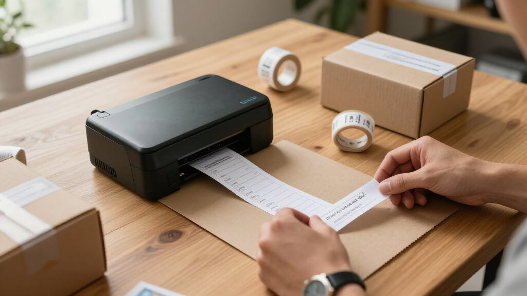 commercial shipping label printer under 1500