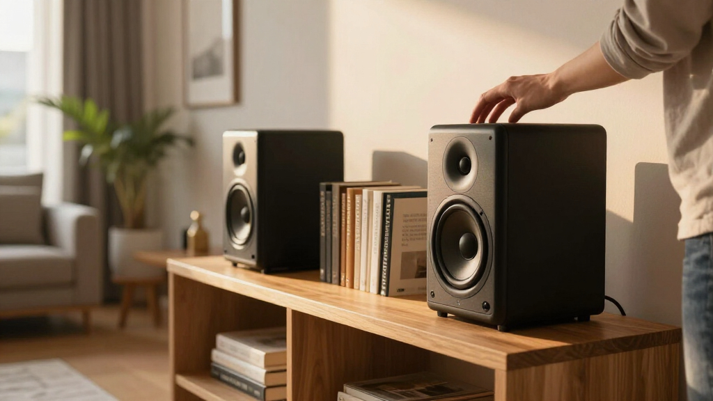 premium bookshelf speakers for focus music