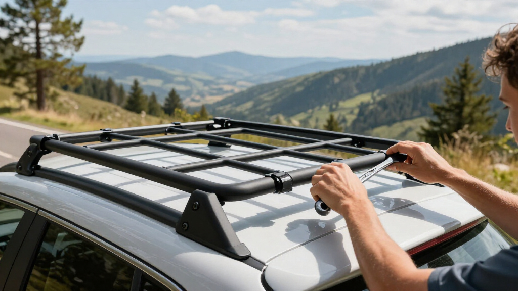 best premium roof-mounted bike rack for road trips