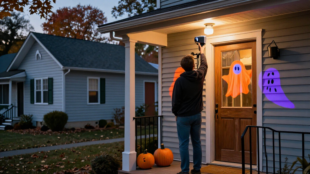 Halloween projector lights
