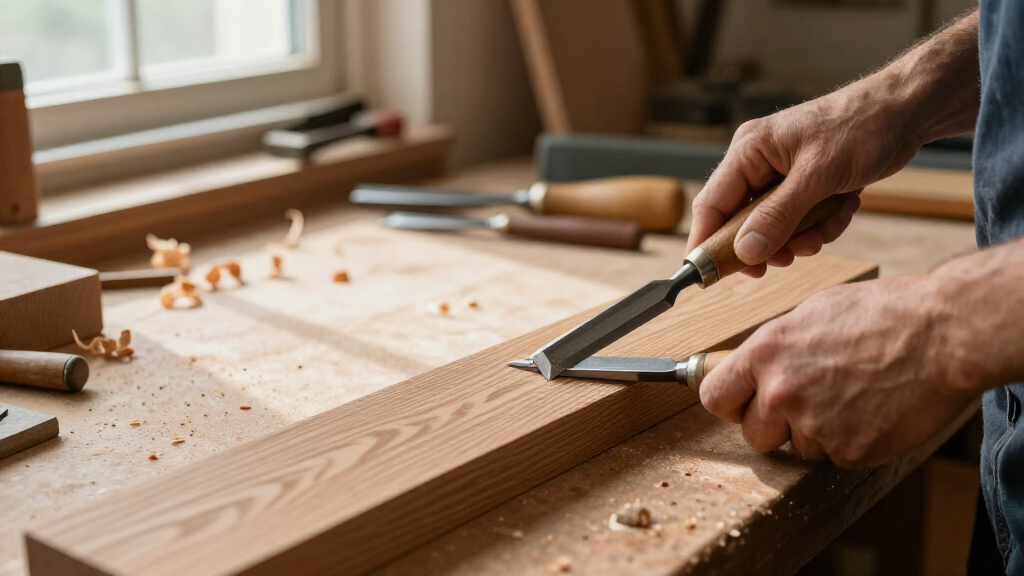 precision woodworking chisels
