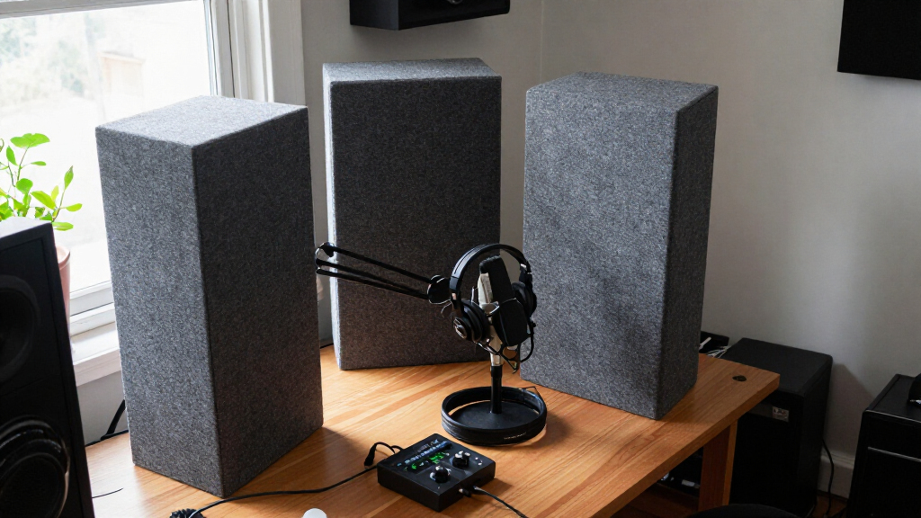 portable podcast acoustic panels