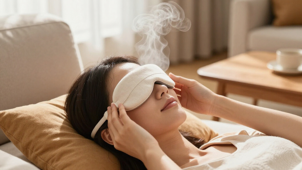 best heated eye massager