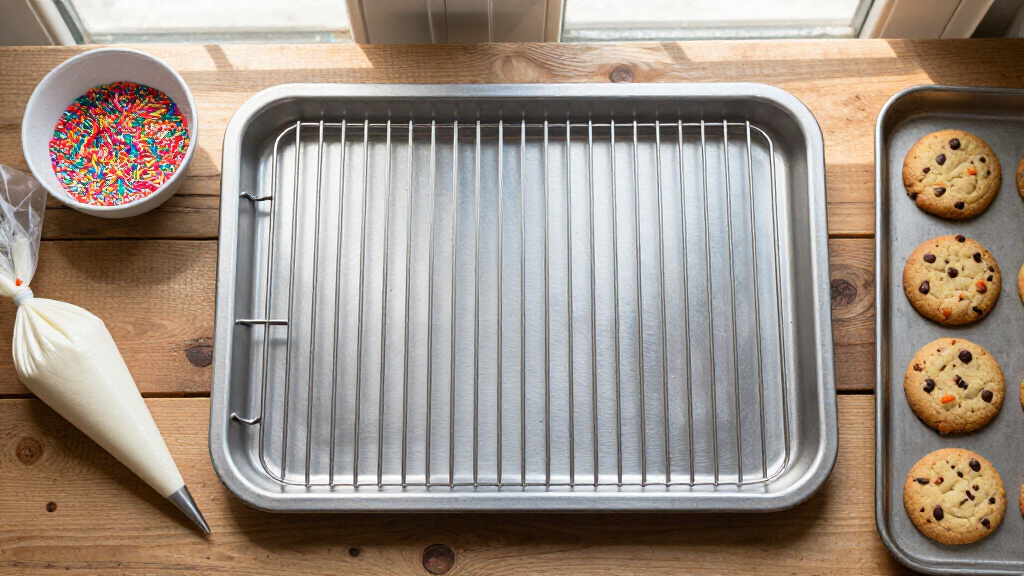 stainless steel sheet pan rack full size