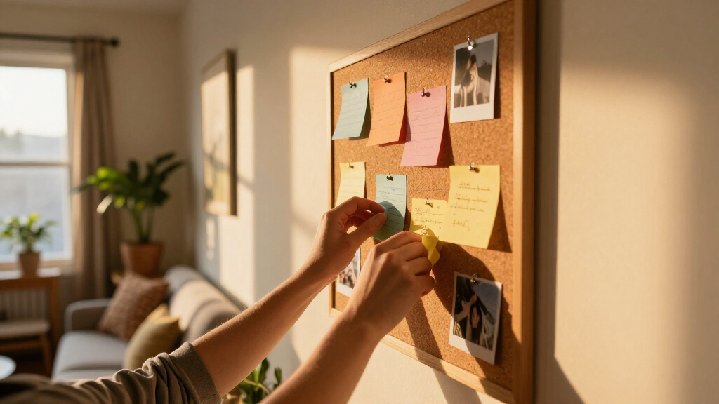 cork boards aesthetic