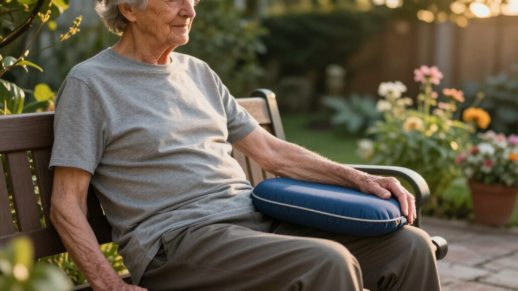 inflatable lifting cushion for fall recovery