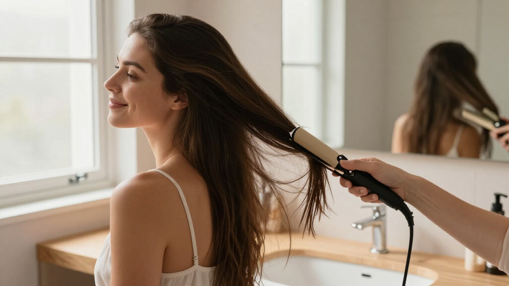 flat iron ceramic premium