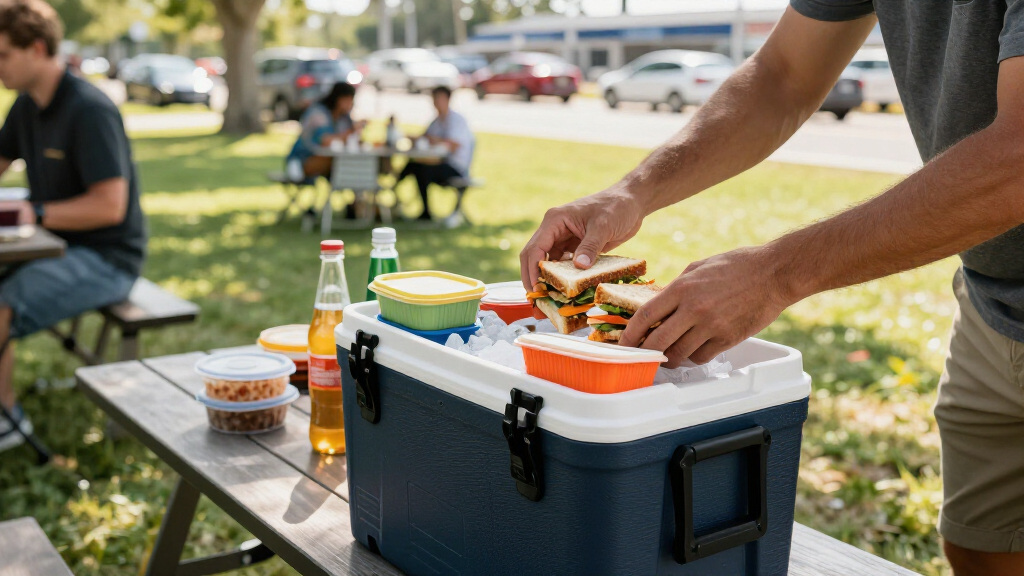 portable tailgating coolers