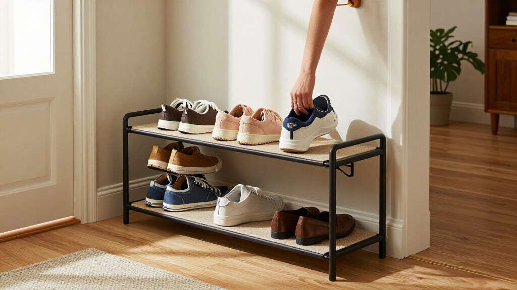 overthedoor shoe racks