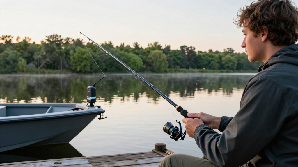 wireless fishing boat with gps return
