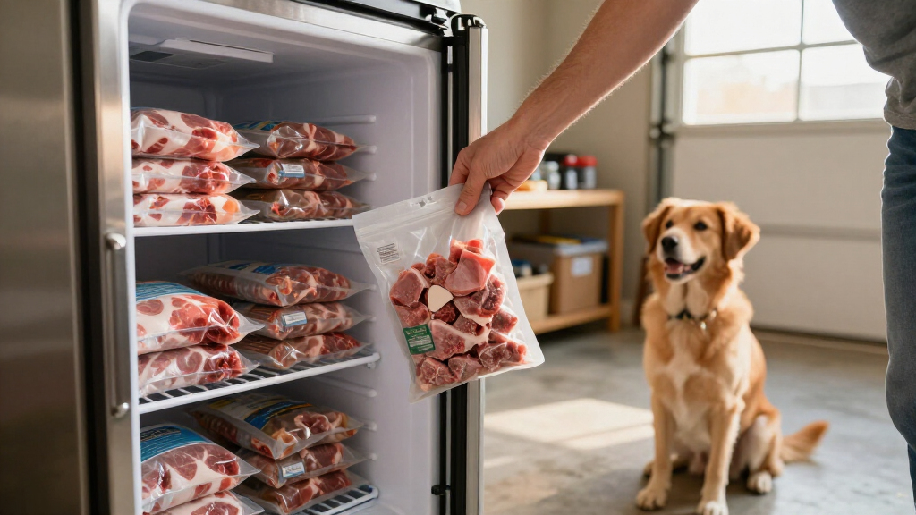 best garage freezer for raw pet food