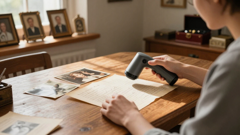 scanner for historical family paperwork