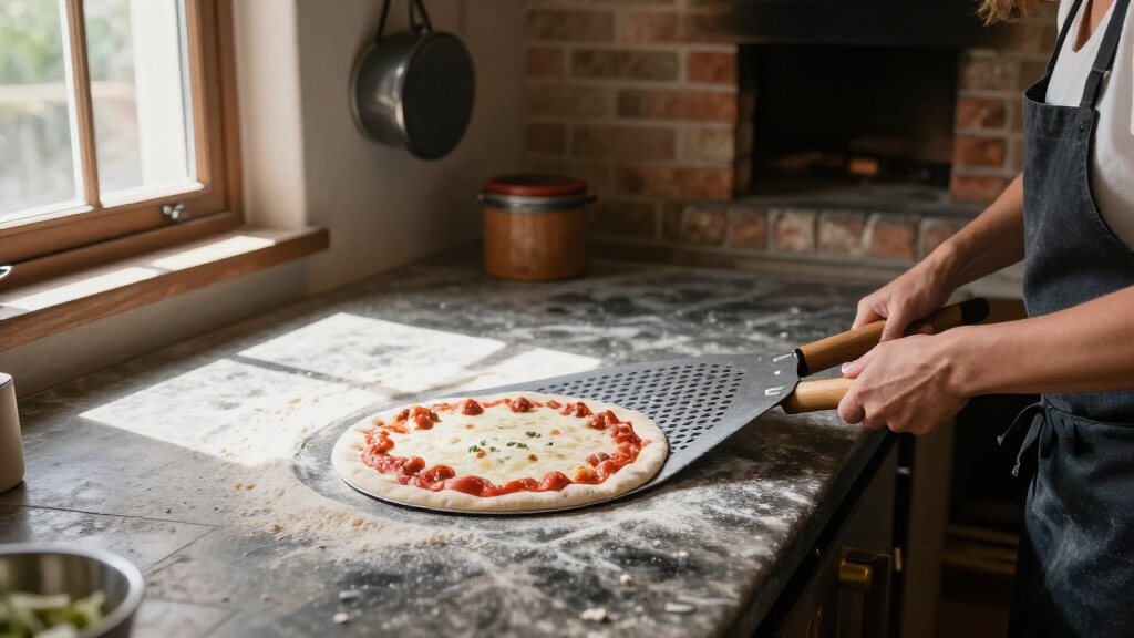 perforated pizza peel