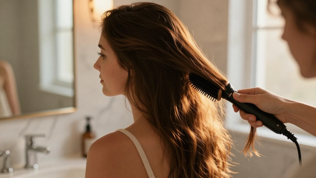 premium hair straightening brushes