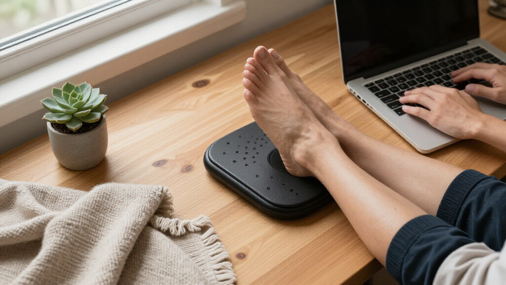 ergonomic footrests for desk