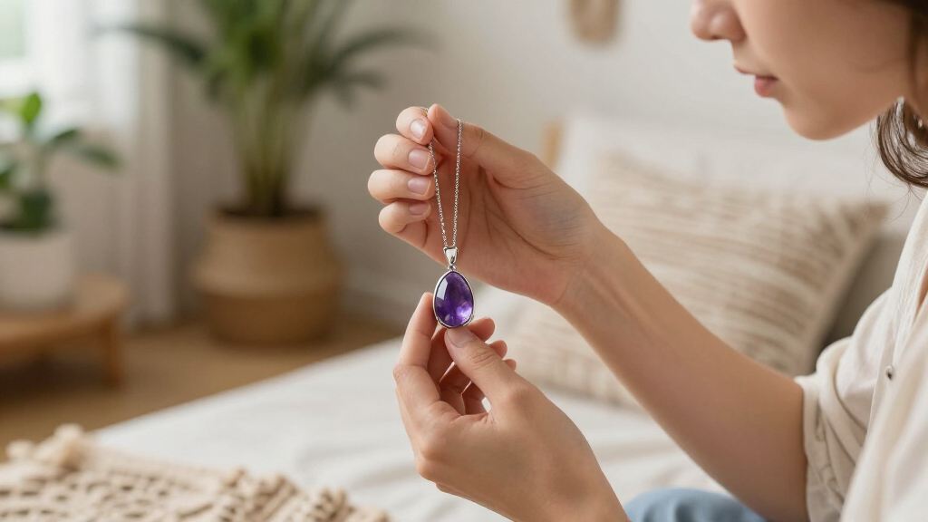 crystal healing jewelry