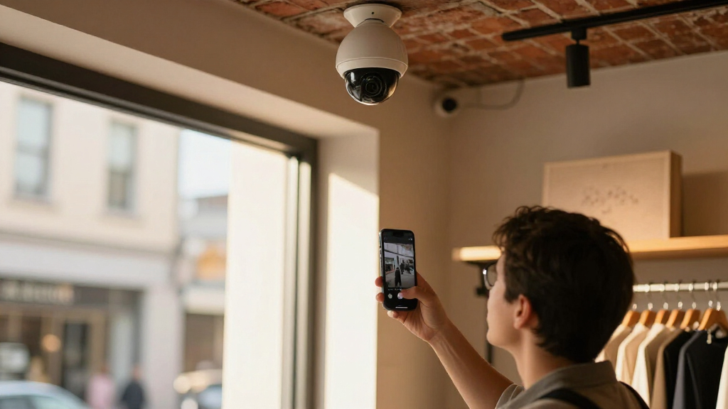 wireless security cameras for retail stores