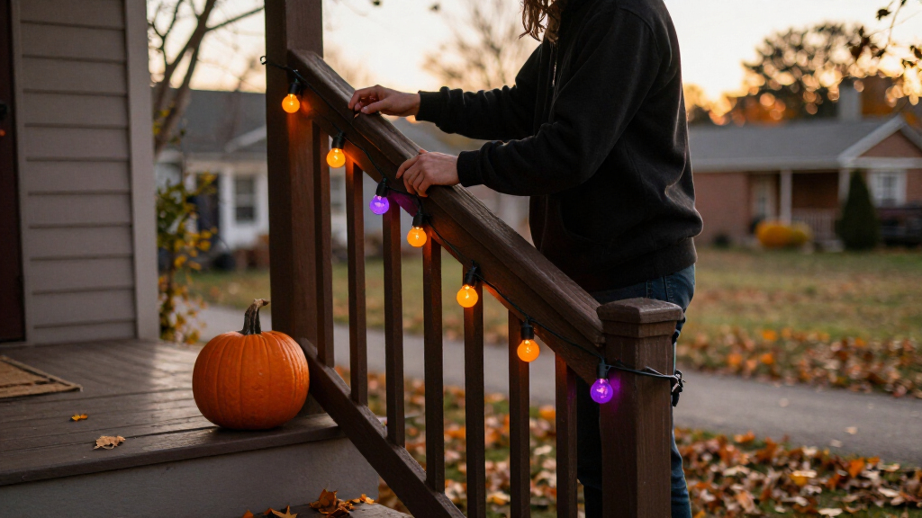 Halloween string lights