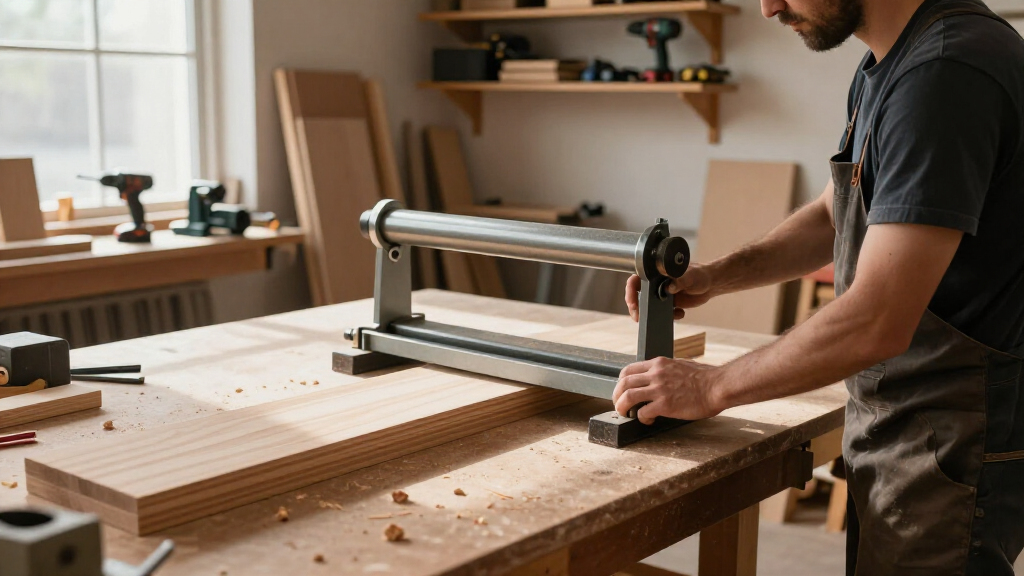 heavy duty roller stand set for professional woodworking