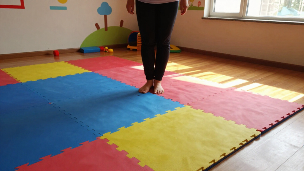 foam mats for playroom gym combo