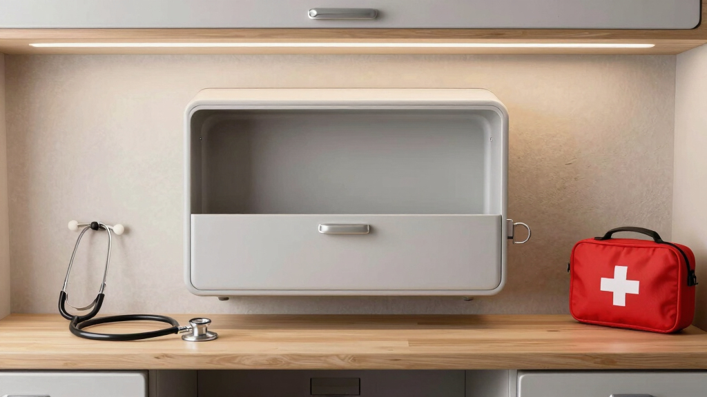best wall mounted medical storage case for camper vans
