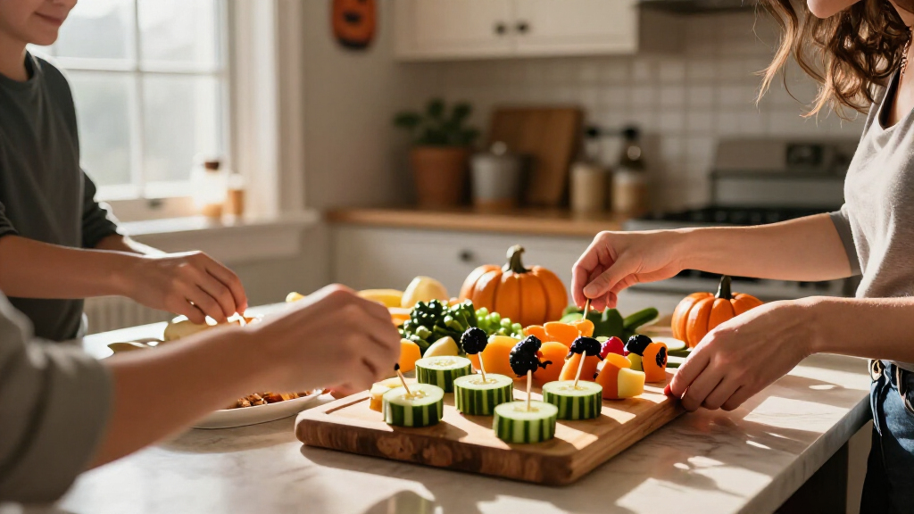 healthy Halloween party snacks