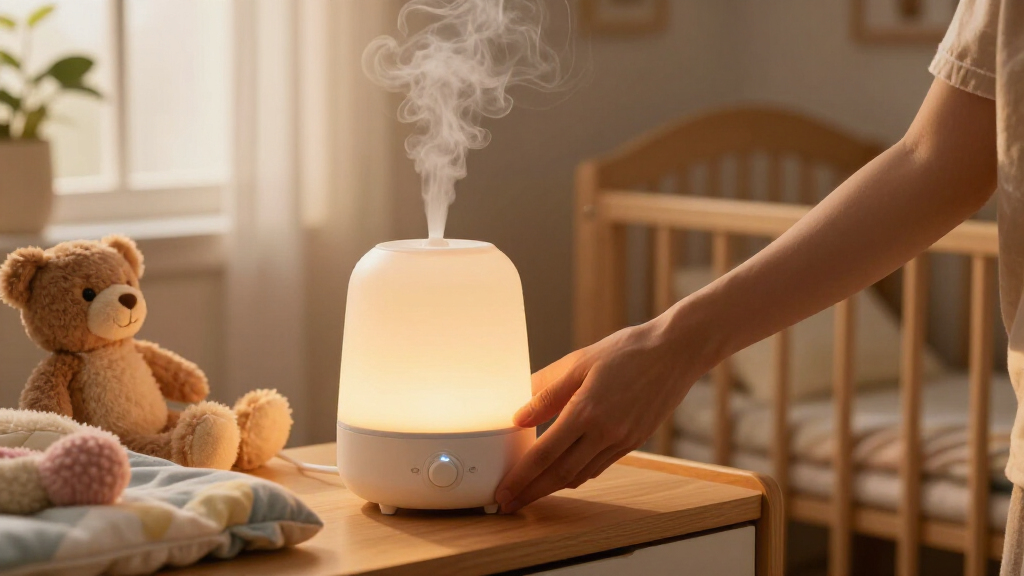 humidifiers for baby rooms with night lights