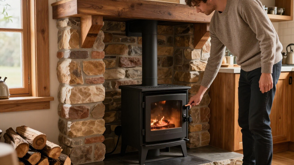 pellet stoves under