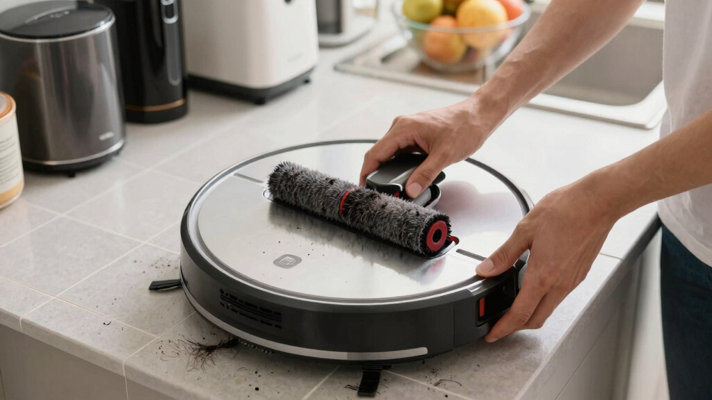 best robot vacuum with anti-hair-wrap brushroll