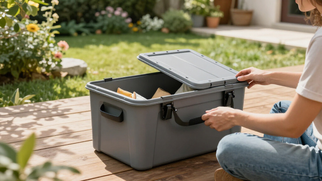 outdoor storage boxes