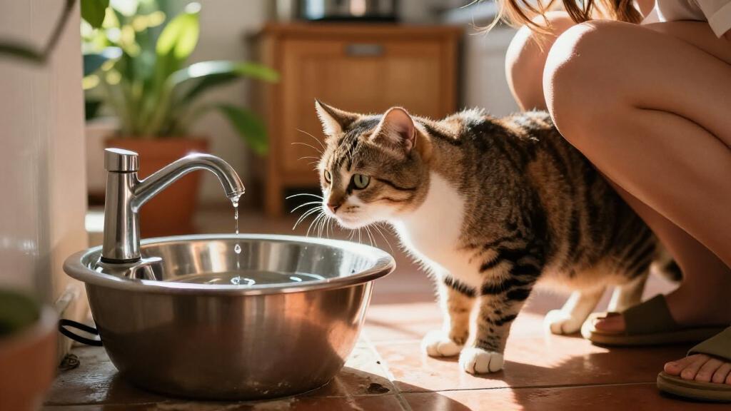 stainlesssteel cat water fountains