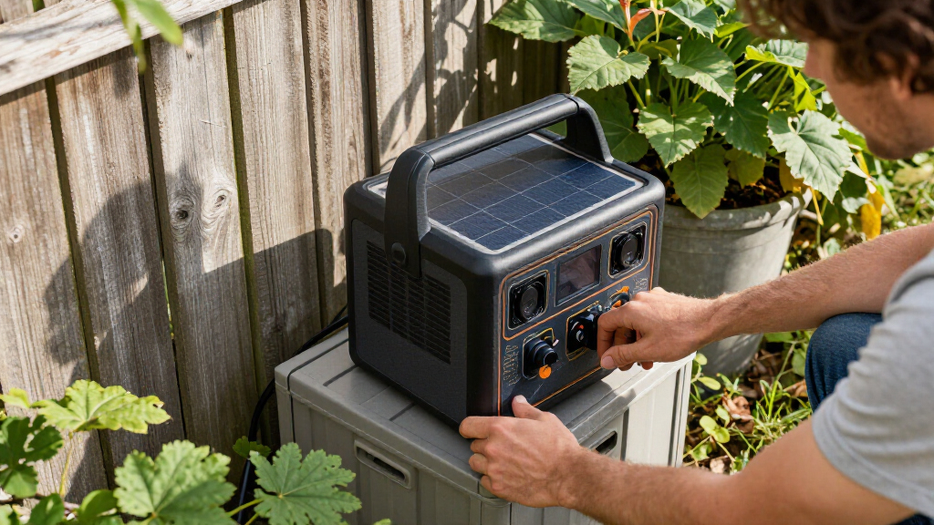 solar backup power stations