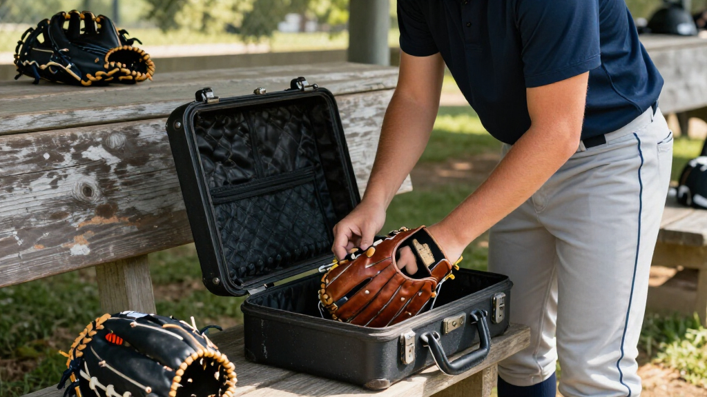 softball glove storage cases