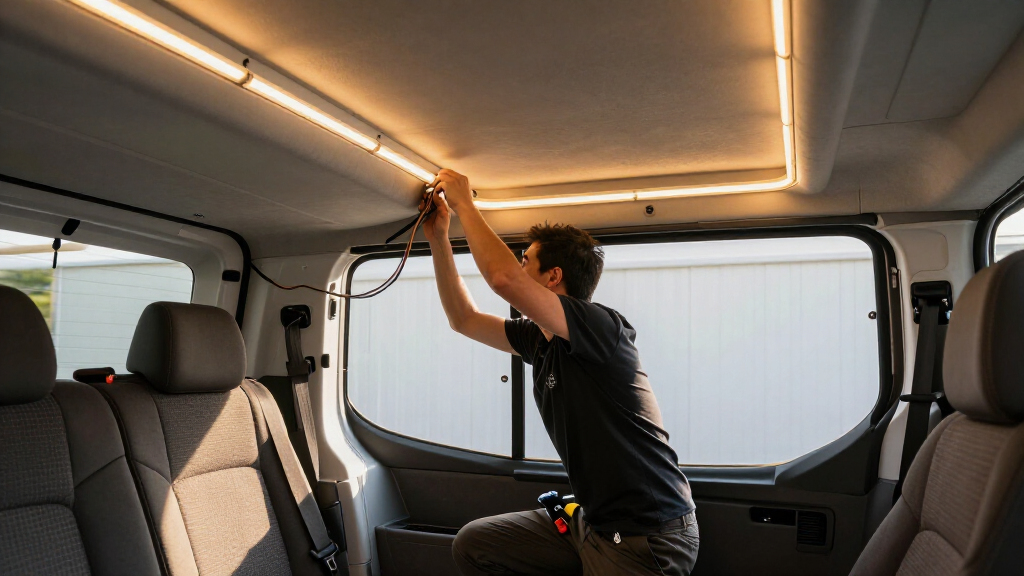 ford transit interior lighting