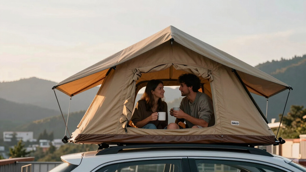 best luxury rooftop tent for couples camping